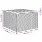 Preview: 6-teiliges Garten-Sofa-Set mit Kissen Schwarz Poly-Rattan Akazie