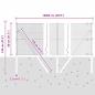 Preview: Welded Wire Fence mit 5 Pfosten 0.8x100 m Verzinkter Stahl