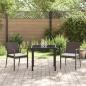 Preview: Set aus 2 Braun PE-Rattan 2-Sitzer Langlebig Gartenstuhl