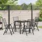 Preview: 4-teiliges Garten-Set aus Anthrazitstahl