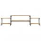 Preview: TV-Schrank Sonoma-Eiche 197x35x52 cm Holzwerkstoff