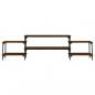 Preview: TV-Schrank Braun Eichen-Optik 197x35x52 cm Holzwerkstoff