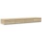 Preview: Nachttisch Sonoma Eiche Holzwerkstoff 140 x 36,5 x 16,5 cm