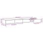 Preview: Nachttisch Sonoma Eiche Holzwerkstoff 140 x 36,5 x 16,5 cm
