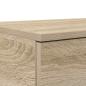 Preview: Nachttisch Sonoma Eiche Holzwerkstoff 140 x 36,5 x 16,5 cm