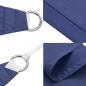 Preview: Sonnensegel Oxford-Gewebe Rechteckig 6x7 m Blau