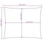 Preview: Sonnensegel Oxford-Gewebe Rechteckig 6x7 m Blau