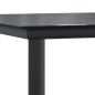 Preview: 5-tlg. Garten-Essgruppe mit Kissen Hellgrau Poly Rattan