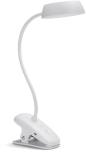 Preview: ARDEBO.de Philips Donutclip Schreibtischleuchte, 3W, 5V, 175lm, 4000K, dimmbar, weiß (929003179707)