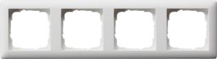 Preview: ARDEBO.de - 021404 Abdeckrahmen 4f Standard 55 Reinweiß m