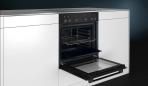 Preview: Siemens EQ110KAFBE EEK: A Einbau-Herd-Set (EA64RGNA1E + HE010FBA1), 60 cm breit, 66 L, 3D Heißluft, Schnellaufheizung, Schwarz