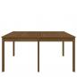 Preview: Gartentisch Honigbraun 159,5x82,5x76 cm Massivholz Kiefer