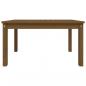 Preview: Gartentisch Honigbraun 82,5x50,5x45 cm Massivholz Kiefer
