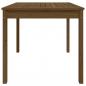 Preview: Gartentisch Honigbraun 82,5x82,5x76 cm Massivholz Kiefer