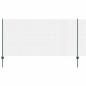 Preview: Geknoteter Drahtzaun mit 11 U-Pfosten Grün 1.2x25 m Stahl