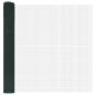 Preview: Geknoteter Drahtzaun mit 11 U-Pfosten Grün 1.2x25 m Stahl