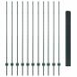 Preview: Geschweißter Drahtzaun mit 11 U-Posts Grün 1,6x25 m Stahl