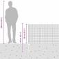 Preview: Geschweißter Drahtzaun mit 22 U-Posts Grün 0.8x50 m Stahl
