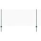 Preview: Zaunpfosten 5 Stück U-Channel Grün 100 cm Stahl, Sechseckzaun Grün 1x10 m Stahl