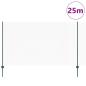 Preview: Zaunpfosten 11 Stück U-Kanal Grün 140 cm Stahl, Sechseckenzaun Grün 1,4x25 m Stahl