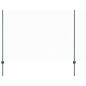 Preview: Zaunpfosten 11 Stück U-Kanal Grün 150 cm Stahl, Sechseckzaun Grün 1,5x50 m Stahl