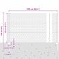Preview: Gartenzaun-Set 2er Set Verzinkter Stahl 25 x 1,2 m Langlebig