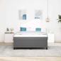 Preview: Boxspringbett mit Matratze Lichtgrau 140x200 cm Cordstoff