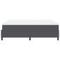 Preview: Boxspringbett mit Matratze Dunkelgrau Super King Cordstoff