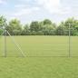 Preview: ARDEBO.de - Schweißdrahtzaun mit 13 Pfosten 1,2x25 m Verzinkter Stahl