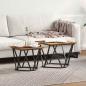Preview: ARDEBO.de - Couchtisch Recyceltes Holz Metall, Holz Mittel Stylisch