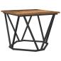 Preview: Couchtisch Recyceltes Holz Metall, Holz Mittel Stylisch