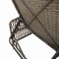 Preview: Sonnenliege Grau PE Rattan 157 x 55 x 92 cm Faltbar Sonnenliege