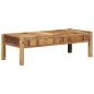 Preview: ARDEBO.de - Couchtisch 110x55x35 cm Recyceltes Massivholz