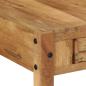 Preview: Couchtisch Braun 110 x 54 x 35 cm Massives upgecyceltes Holz