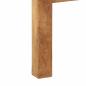 Preview: Couchtisch Braun 110 x 54 x 35 cm Massives upgecyceltes Holz