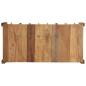 Preview: Couchtisch 110x55x35 cm Recyceltes Massivholz