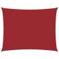 Preview: Sonnensegel Oxford-Gewebe Rechteckig 6x8 m Rot