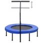 Preview: Fitness Trampolin mit Griff und Sicherheitspolster 102 cm