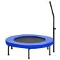 Preview: Fitness Trampolin mit Griff und Sicherheitspolster 102 cm