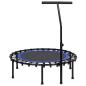 Preview: Fitness Trampolin mit Griff und Sicherheitspolster 102 cm