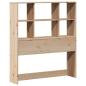 Preview: Massivholzbett mit Regal ohne Matratze 90x190 cm Kiefer