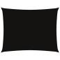 Preview: Sonnensegel Oxford-Gewebe Rechteckig 6x8 m Schwarz