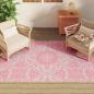 Preview: Outdoor-Teppich ARAKIL Rosa 140x200 cm PP