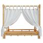 Preview: Himmelbett 180x200 cm Bambus