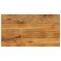 Preview: ARDEBO.de - Tischplatte 120x50x2,5 cm Rechteckig Massivholz Mango