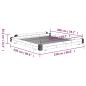 Preview: Bambusbett 200x200 cm