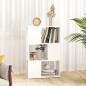 Preview: Bücherregal Raumteiler Weiß 60x24x94 cm Holzwerkstoff