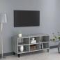 Preview: ARDEBO.de - TV-Schrank mit Metallbeinen Grau Sonoma 103,5x30x50 cm