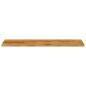Preview: Tischplatte 140x50x3,8 cm Rechteckig Massivholz Mango