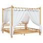 Preview: Himmelbett 200x200 cm Bambus